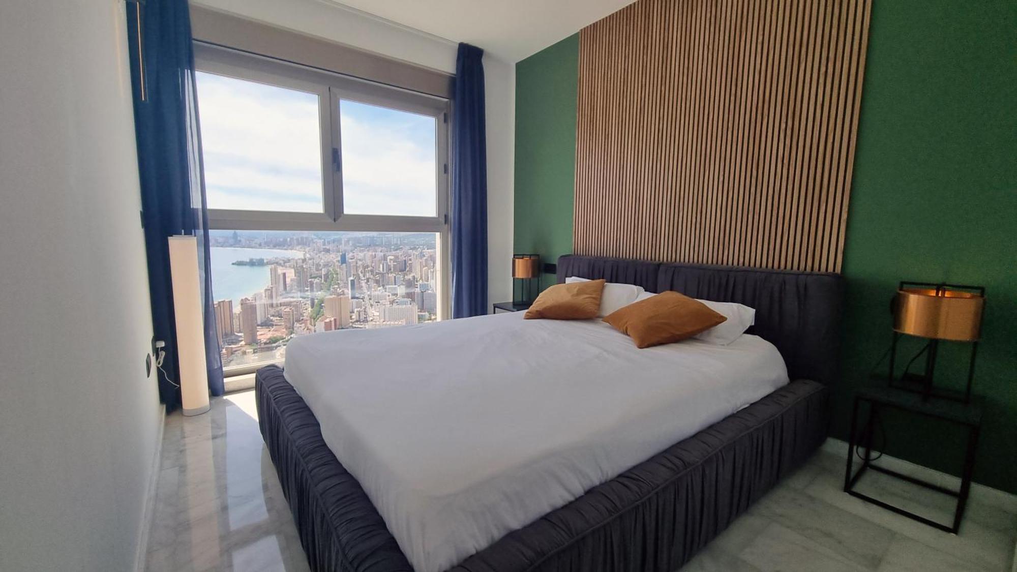 Apartament Skyline 37 Terraza Con Vista Al Mar Benidorm Zewnętrze zdjęcie